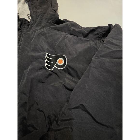Philadelphia Flyers Gear For Sports Men's Size Xl Zippered Lined Black Medium... - Picture 2 of 5